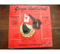 Georges Cantournet - Georges Cantournet et son orchestre régional - Folklore d'Auvergne n° 2 - disque - 25 cm - festival FLD 108