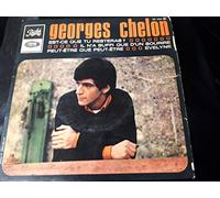 georges Chelon - Georges Chelon - est-ce que tu resteras ? - Evelyne - il n'a suffi que d'un sourire - peut être que peut-être disque pathé EG102S