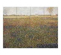 Georges Seurat La Luzerne Saint Denis XL Giant Panel Poster (8 Sections) Smo Póster