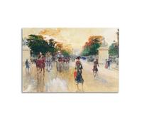 Georges Stein - Póster de escena callejera parisina en lienzo para decoración de pared, foto para el hogar, decoración moderna, 50 x 75 cm