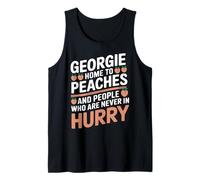 Georgia Estados Unidos Estado América Viajes Americana Georgiano Camiseta sin Mangas