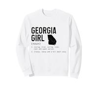 Georgia Girl Definición Vintage Orgullo Divertido Sudadera