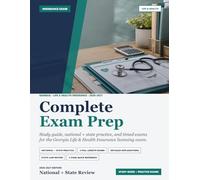 Georgia Life and Health Insurance Exam Prep 2026-2027: 600+ Practice Questions, Two Full-Length Practice Exams, and the Current Georgia Code Appendix ... Life & Health Insurance Licensing Exam Prep)