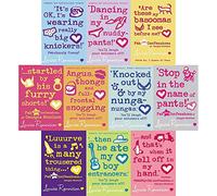 Georgia Nicolson Pack, 10 books, RRP £75.89 (including Angus, Thongs and Full Frontal Snogging; Are These My Basoomas?; Dancing In My Nuddy-Pants; It's OK I'm Wearing Really Big Knickers; Knocked Out By My Nunga-Nungas; and more).
