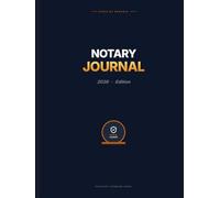 GEORGIA NOTARY JOURNAL: 2026 Official Log for Self-Filers (HB 1292) & General Acts