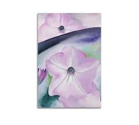 Géorgia O'Kéeffe (Petunia No. 2) - Póster decorativo para pared, 50,8 x 76,2 cm