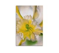 Géorgia O'Kéeffe (Una orquídea) - Lienzo decorativo para pared, 60 x 90 cm