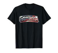 Georgia State Pride Southern Heritage American Spirit Camiseta