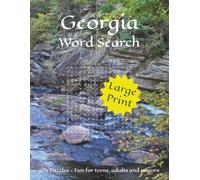 Georgia Word Search: Word Searches with Large Print about Georgia - its cities, landmarks and more | 8½ x 11 inches, 110 pages | 50+ Puzzles…Perfect ... fans, birthdays, and Georgia enthusiasts