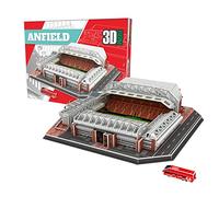 Georgie Porgy 3D Estadio de Fútbol Puzzles DIY Juguetes de Construcción Conjuntos (Estadio Anfield 113PCS)
