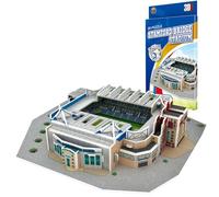 Georgie Porgy 3D Estadio de Fútbol Puzzles Modelo Juguetes de Construcción Conjuntos para Niños Regalos de Cumpleaños (Stamford Bridge Estadio 45pcs)