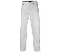Georgio Peviani Mens Comfort Fit Jeans Vintage 5 Pocket Regular Denim Trousers - 5 Colours [White,Waist 40", Inside Leg 33" L]