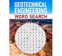 Geotechnical Engineering Word Search: Geotechnical Engineering Related Terms Themed Puzzle Book