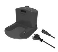 Geoviizon Base de Carga de Estación de Acogida. Accesorio Compatible con irobot Roomba E5 E6 I1 I3 I4 I6 I7 I8 500 600 700 800 900 - Negro - con cable de alimentación - Piezas de Recambio