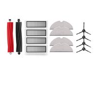 Geoviizon Kit de 13 piezas de repuesto para aspiradora Roborock Q5 Pro/Q5 Pro+/Q8 Max+/Q8 Max, 1 cepillo DuoRollre, 4 filtros HEPA, 4 toallitas, 4 cepillos laterales, accesorios