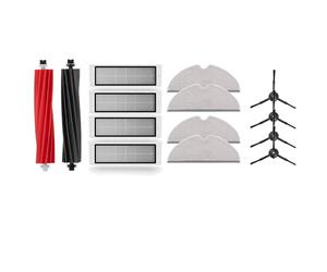Geoviizon Kit de 13 piezas de repuesto para aspiradora Roborock Q5 Pro/Q5 Pro+/Q8 Max+/Q8 Max, 1 cepillo DuoRollre, 4 filtros HEPA, 4 toallitas, 4 cepillos laterales, accesorios