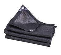 Geovne 80% Paño be Sombra,Malla Sombreadora Sun Net Negro,Malla be Ocultación para El Hogar,Malla de Sombreo Permeable Al Aire,para Patio,Jardín,Cochera,Disponible en 43 Tamaños (4x4m)