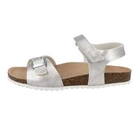 Geox Adriel Girls, Sandalia Niñas, Plateado C1007, 27 EU