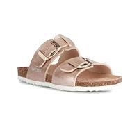 Geox Adriel Girls, Sandalia Niñas, Rose Gold, 38 EU