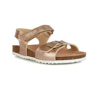 Geox Adriel Girls, Sandalia Niñas, Rose Gold C8124, 31 EU