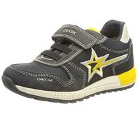 Geox B Alben Boy A, Sneakers Bebé-Niños, Multicolor Navy Dk Yellow, 20 EU