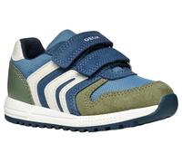 Geox B ALBEN Boy A, Zapatillas Bebé-Niños, Sage/Avio, 24 EU