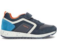 Geox B Alben Boy C, Sneakers para Bebé Niño, Multicolor (Navy/Octane), 20 EU