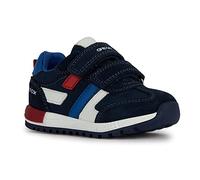 Geox B Alben Boy, Zapatillas Bebé-Niños, Azul Marino/Blanco (Navy White), 20 EU