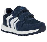 Geox B Álbumes Boy A, Zapatillas Bebé-Niños, Azul Marino y Blanco, 21 EU