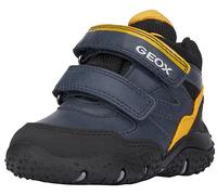 Geox B BALTIC BOY B ABX A, Zapatillas para Bebé-Niños, NAVY/OCHREYELLOW, 21 EU