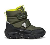 Geox B Baltic Boy B ABX, Bota de Tobillo Bebé-Niños, Dk Green Lime Green, 22 EU