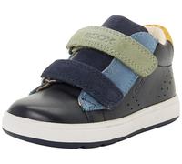 Geox B BIGLIA Boy D - Zapatillas Deportivas para bebé, Color Azul Marino/DK Sky, Talla 18 EU
