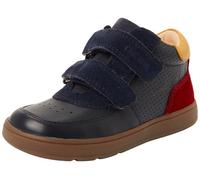 Geox B BIGLIA Boy First Walker Shoe, Azul Marino/Rojo, Talla 26 EU, Azul Marino, 26 EU
