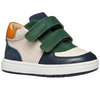 Geox B Biglia Boy, First Walker Shoe Bebé-Niños, Verde Marfil, 20 EU