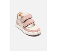 Geox B Biglia Girl, First Walker Shoe Niñas, Lt Marfil Old Rose, 26 EU