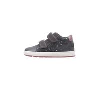Geox B BIGLIA Girl C, Zapatillas Bebé-Niñas, Gray, 19 EU