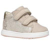 Geox B BIGLIA Girl C, Zapatillas Niñas, Beige/Platinum, 26 EU