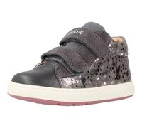 Geox B Biglia Girl C, Zapatillas Niñas, Dk Grey Dk Silver, 23 EU