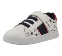 Geox B Eclyper Boy A, Zapatillas, Color Rojo Blanco, 25 EU