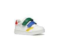 Geox B ECLYPER Boy A - Zapatillas Deportivas, Color Blanco/Verde, Talla 26 EU