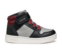 Geox B Eclyper Boy, Zapatillas Bebé-Niños, Negro Burdeos, 24 EU