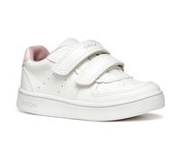 Geox B ECLYPER Girl A, Zapatillas Bebé-Niñas, White/Lt Pink, 22 EU