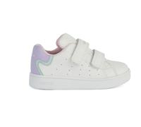 Geox B Eclyper Girl A, Zapatillas, Niñas, Blanco Morado, 26 EU