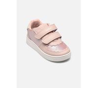 Geox B Eclyper Girl, Zapatillas Niñas, Rosa, 26 EU