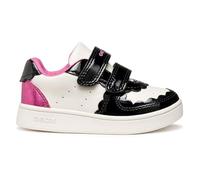 Geox B Eclyper Girl, Zapatillas Niñas, Blanco y Negro, 25 EU