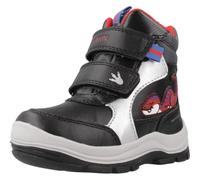 Geox B Flanfil B ABX, Barco Ankle Bebé-Niños, Black Royal, 20 EU