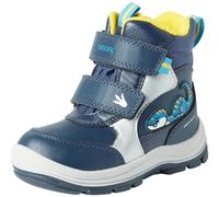 Geox B Flanfil B ABX, Barco Ankle Bebé-Niños, Navy Lt Blue, 21 EU