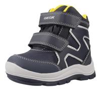 Geox B FLANFIL BOY B ABX, Barco Ankle para Bebé-Niños, NAVY/YELLOW, 22 EU