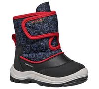 Geox B FLANFIL Boy B ABX, Bota de Nieve Bebé-Niños, Black/Red, 22 EU