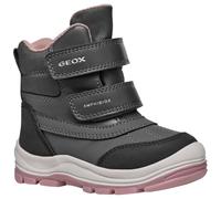 Geox B FLANFIL Girl B ABX, Bota de Nieve Bebé-Niñas, Anthracite/DK Pink, 23 EU